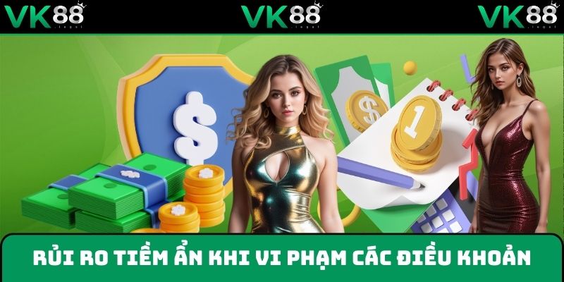 Những hình phạt tiêu biểu khi vi phạm điều khoản cá cược